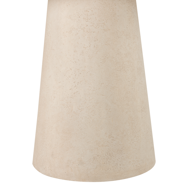 Rundt bord Kevon 100 cm udendørs - Natur - Havemøbler - Havebord - Spisebord & havebord