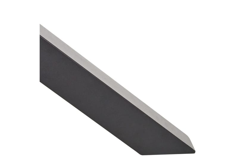 Rundt bord Maletto - Sort, gennemsigtig - Havemøbler - Havebord - Spisebord & havebord