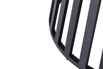 Sensi rundt udendørs spisebord 120 cm i metal - Sort - Havemøbler - Havebord - Spisebord & havebord