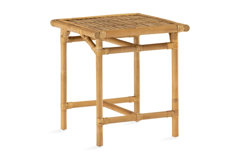 Alvimia Cafébord 50 cm - Rattan / Beige - Havemøbler - Havebord - Sidebord