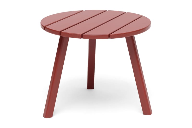 Hillerstorp Tennessee Sidebord 50 cm Rund - Fyrretræ/Rød - Havemøbler - Havebord - Sidebord