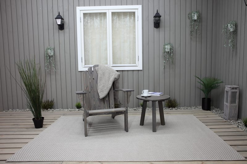 Rolston Sidebord - Grå - Havemøbler - Havebord - Sidebord