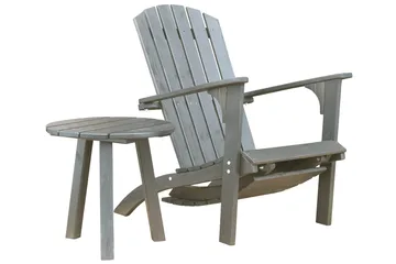 Rolston Sidebord - Grå - Havemøbler - Havebord - Sidebord