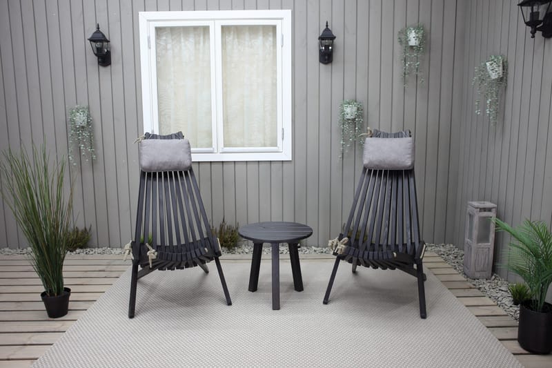 Rolston Sidebord - Kaffesort - Havemøbler - Havebord - Sidebord