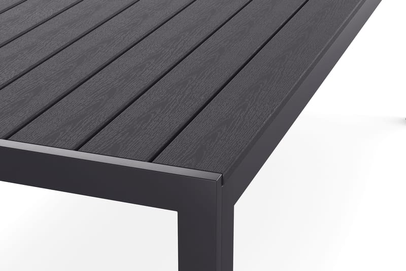 Siri Spisebord 90x205 cm - Sort - Havemøbler - Havebord - Spisebord & havebord