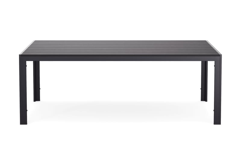 Siri Spisebord 90x205 cm - Sort - Havemøbler - Havebord - Spisebord & havebord