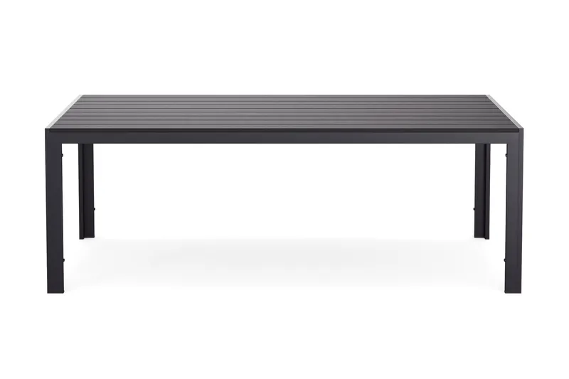Siri Spisebord 90x205 cm - Sort - Havemøbler - Havebord - Spisebord & havebord