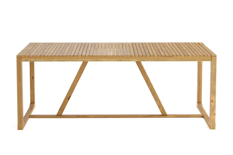 Sofie Spisebord 90x180 cm - Træ/Natur - Havemøbler - Havebord - Spisebord & havebord