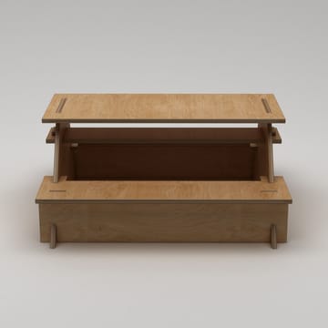 Somira Spisebord udendørs 160 cm - naturligt træ - Havemøbler - Havebord - Picnicbord