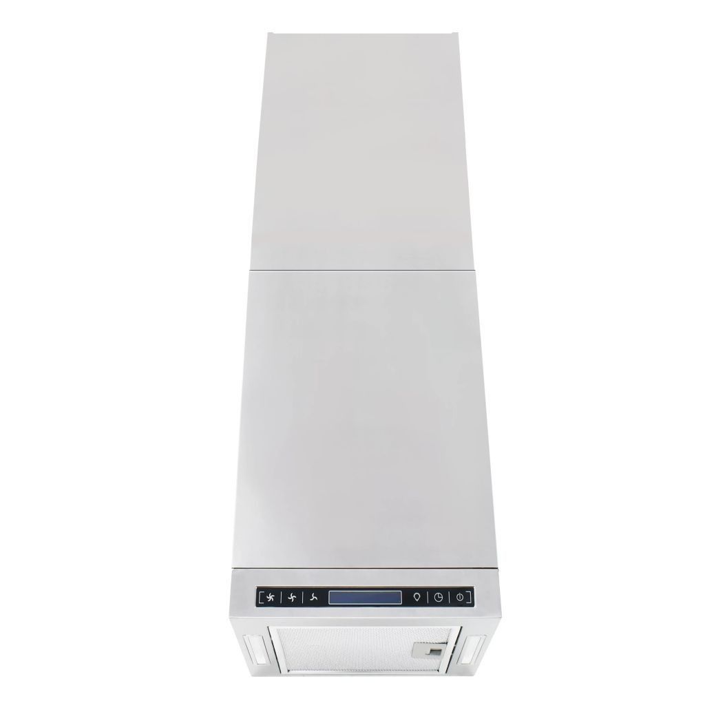 Ø-Emhætte Lcd-Display Touchsensor 756 M³/T. Led - Sølv - Havemøbler - Havebord - Spisebord & havebord