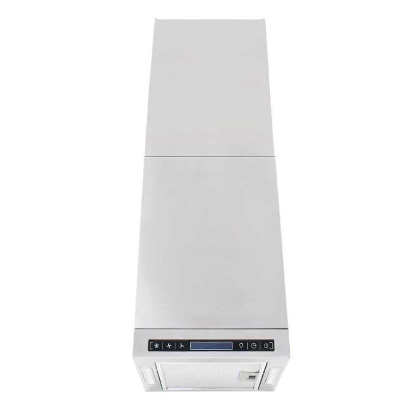 Ø-Emhætte Lcd-Display Touchsensor 756 M³/T. Led - Sølv - Spisebord & havebord