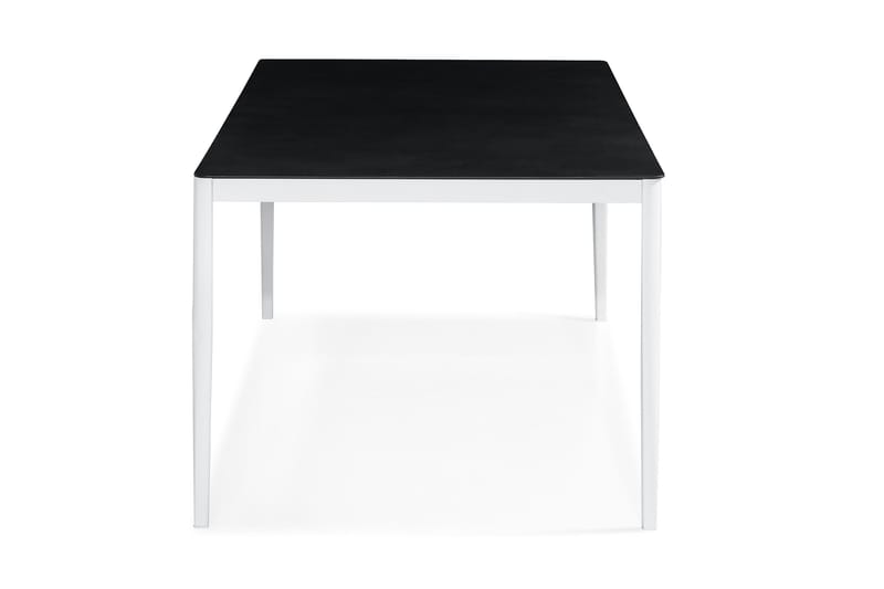Alex Spisebord 200x100 cm - Hvid/Grå Stenlook - Spisebord & havebord