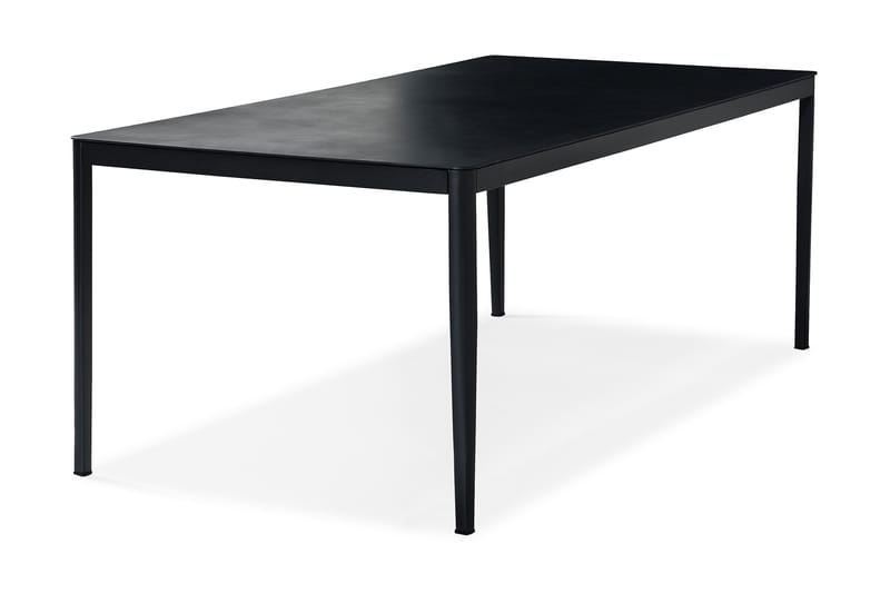 Alex Spisebord 200x100 cm - Sort/Grå Stenlook - Spisebord & havebord