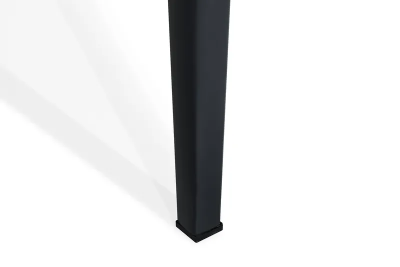 Alex Spisebord 200x100 cm - Sort/Grå Stenlook - Havemøbler - Havebord - Spisebord & havebord