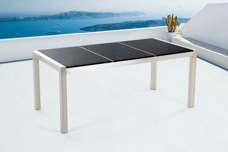Bacoli Spisebord 180 cm - Sort - Spisebord & havebord