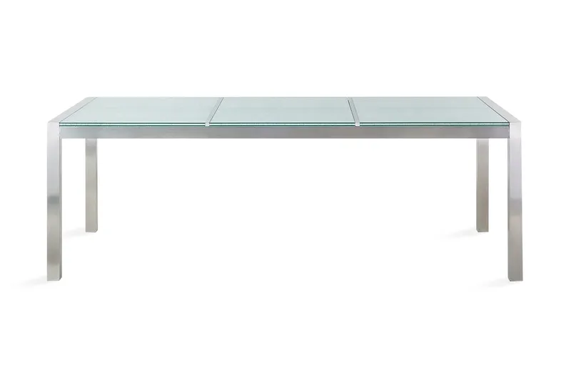 Bacoli Spisebord 220 cm, Transparent