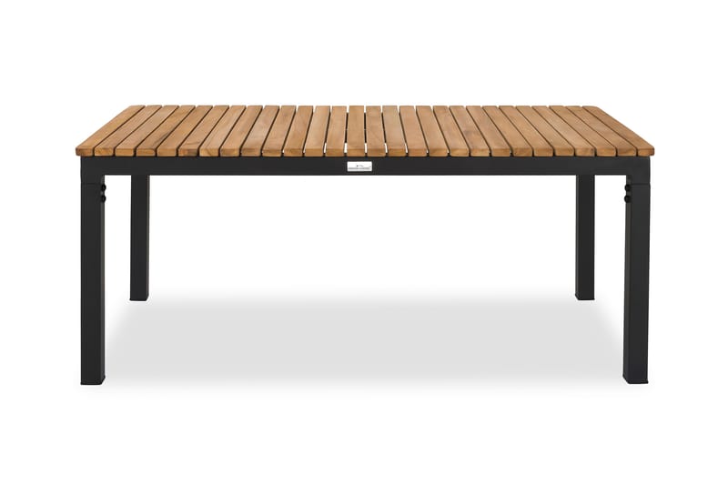 Bahamas Bord 110x60 cm - Sort/Teak - Spisebord & havebord