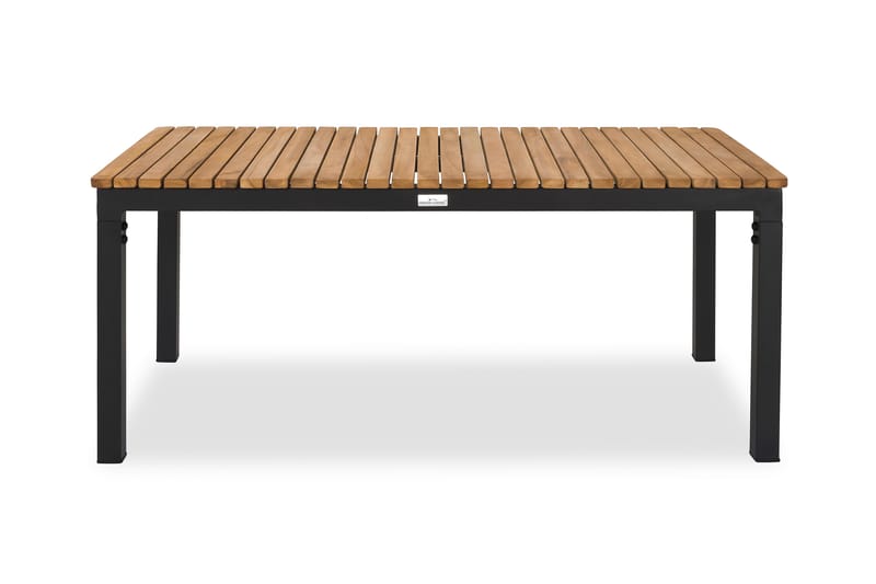 Bahamas Sofabord Udendørs 110x60 cm - Sort/Teak - Havemøbler - Havebord - Spisebord & havebord