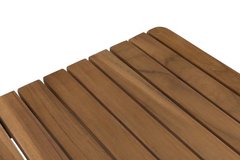 Bahamas Sofabord Udendørs 110x60 cm - Sort/Teak - Havemøbler - Havebord - Spisebord & havebord