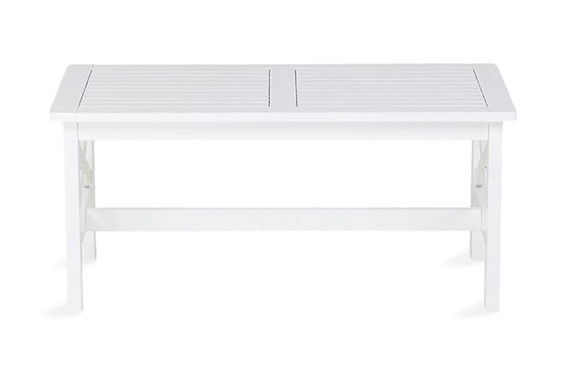 Baltic Havebord 100 cm - Hvid - Havemøbler - Havebord - Spisebord & havebord