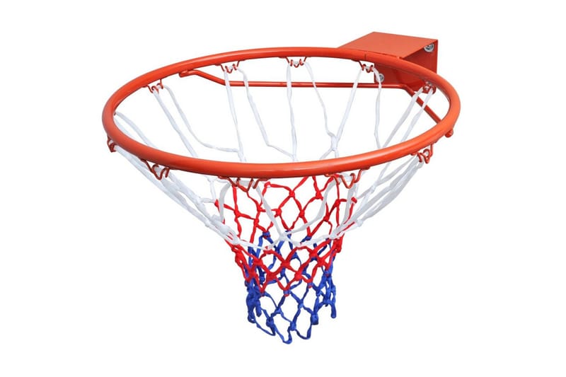 Basketballkurvesæt Med Ring Og Net Orange - Orange - Havemøbler - Havebord - Spisebord & havebord