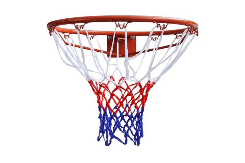 Basketballkurvesæt Med Ring Og Net Orange - Orange - Havemøbler - Havebord - Spisebord & havebord