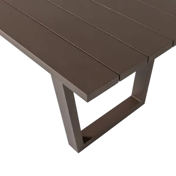 Spisebord Bear 240 cm udendørs - Brun - Havemøbler - Havebord - Spisebord & havebord