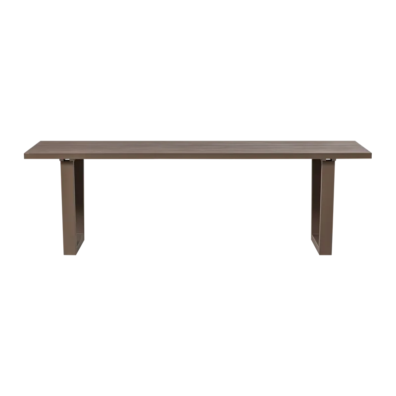 Spisebord Bear 240 cm udendørs, Brun