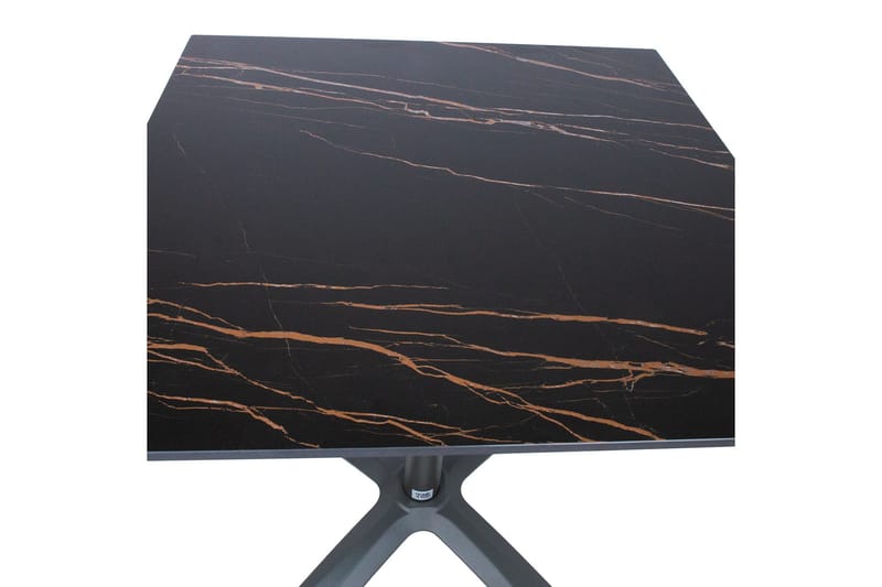 Beida Bord 70x70xH72 cm Grå - Havemøbler - Havebord - Spisebord & havebord