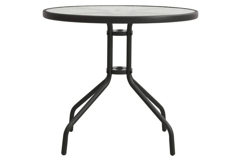 bistrobord Ø80x71 cm stål antracitgrå - Antracit - Havemøbler - Havebord - Spisebord & havebord
