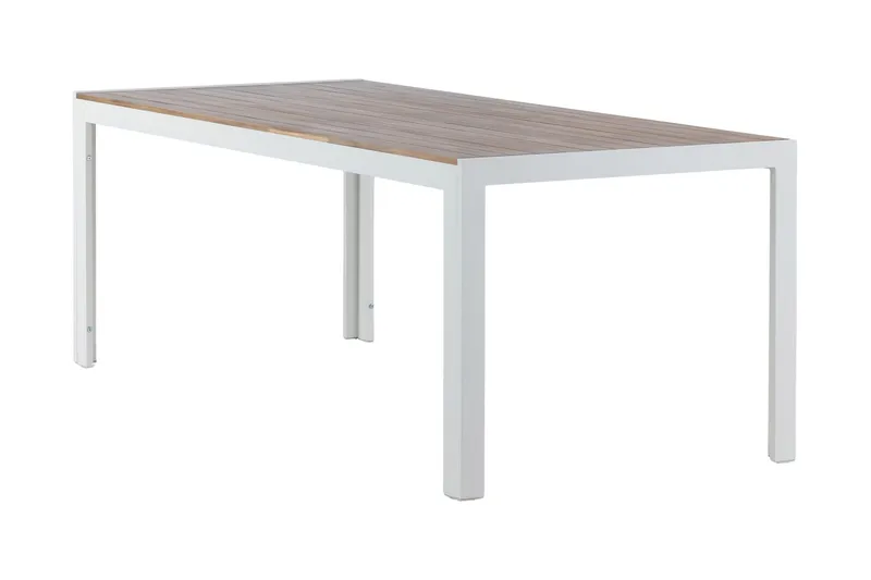 Bois Spisebord 200 cm - Brun/Hvid - Havemøbler - Havebord - Spisebord & havebord