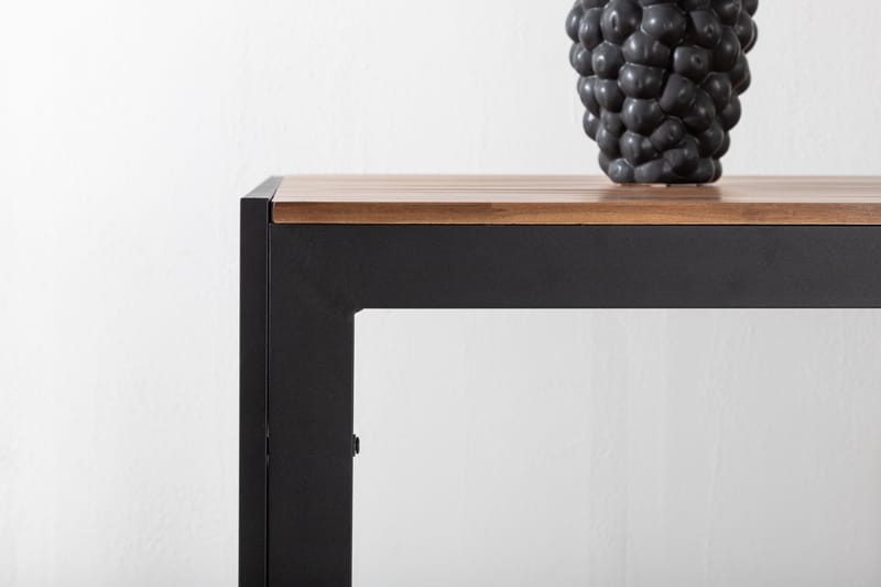 Bois Spisebord 200 cm Sort/Brun - Venture Home - Havemøbler - Havebord - Spisebord & havebord