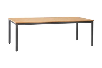 Bord MONTANA 220x100xH74cm teak - Havemøbler - Havebord - Spisebord & havebord