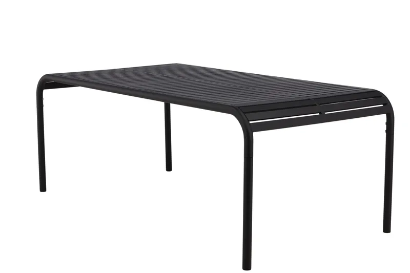 Borneo Spisebord 200 cm - Sort - Havemøbler - Havebord - Spisebord & havebord