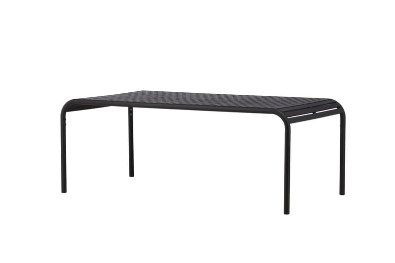Borneo Spisebord 200 cm - Sort - Havemøbler - Havebord - Spisebord & havebord