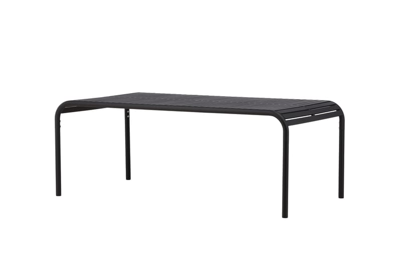 Borneo Spisebord 200 cm - Sort - Havemøbler - Havebord - Spisebord & havebord