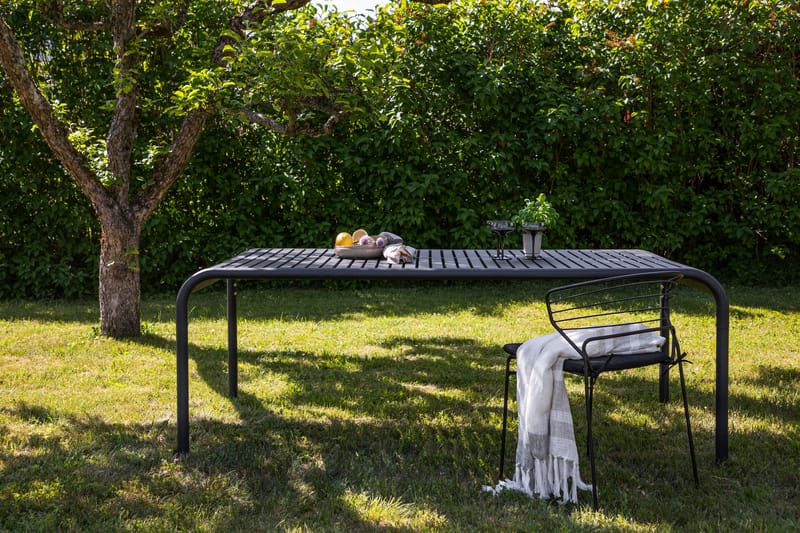 Borneo Spisebord 200 cm - Sort - Havemøbler - Havebord - Spisebord & havebord
