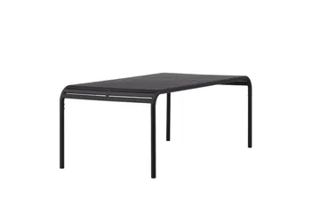Borneo Spisebord 200 cm - Sort - Havemøbler - Havebord - Spisebord & havebord