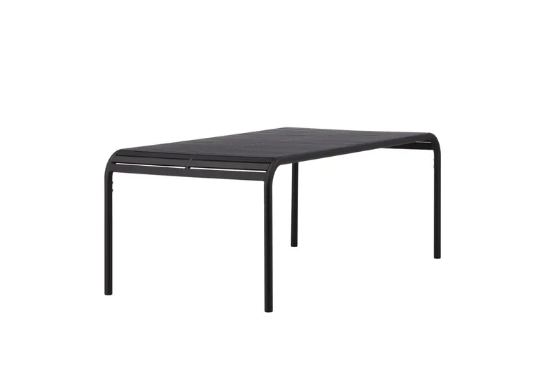 Borneo Spisebord 200 cm - Sort - Havemøbler - Havebord - Spisebord & havebord