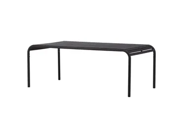 Borneo Spisebord 200 cm - Sort - Havemøbler - Havebord - Spisebord & havebord