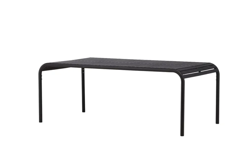 Borneo Spisebord 200 cm - Sort - Havemøbler - Havebord - Spisebord & havebord
