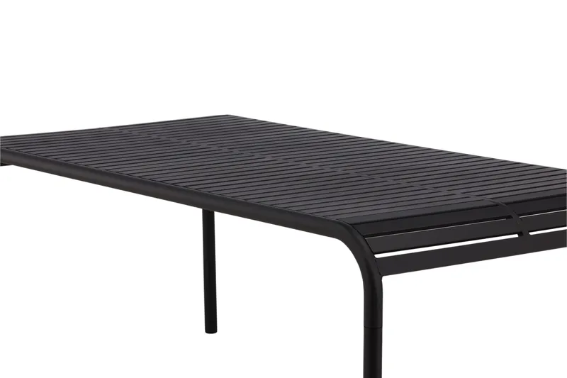 Borneo Spisebord 200 cm - Sort - Havemøbler - Havebord - Spisebord & havebord