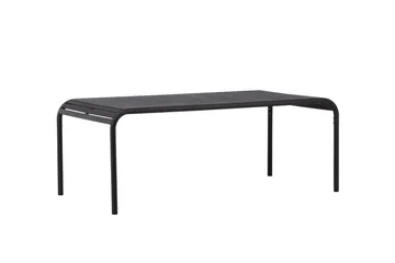 Borneo Spisebord 200 cm - Sort - Havemøbler - Havebord - Spisebord & havebord