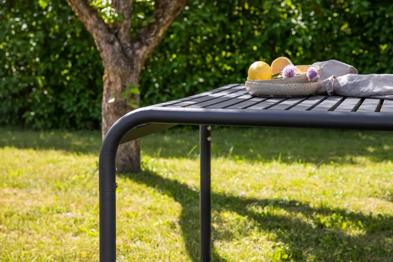 Borneo Spisebord 200 cm - Sort - Havemøbler - Havebord - Spisebord & havebord