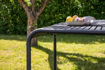 Borneo Spisebord 200 cm - Sort - Havemøbler - Havebord - Spisebord & havebord