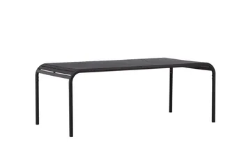 Borneo Spisebord 200 cm - Sort - Havemøbler - Havebord - Spisebord & havebord