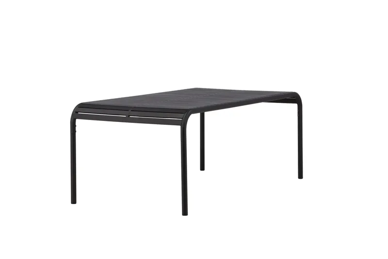 Borneo Spisebord 200 cm - Sort - Havemøbler - Havebord - Spisebord & havebord