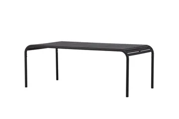 Borneo Spisebord 200 cm - Sort - Havemøbler - Havebord - Spisebord & havebord
