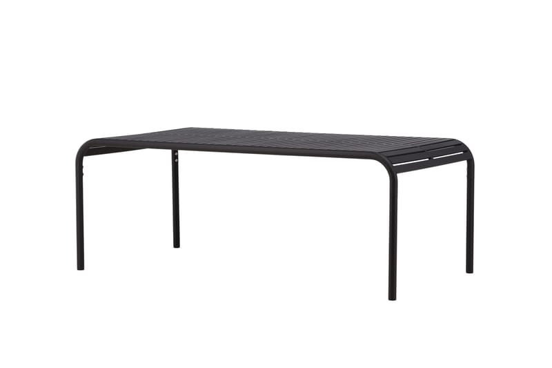 Borneo Spisebord 200 cm - Sort - Havemøbler - Havebord - Spisebord & havebord