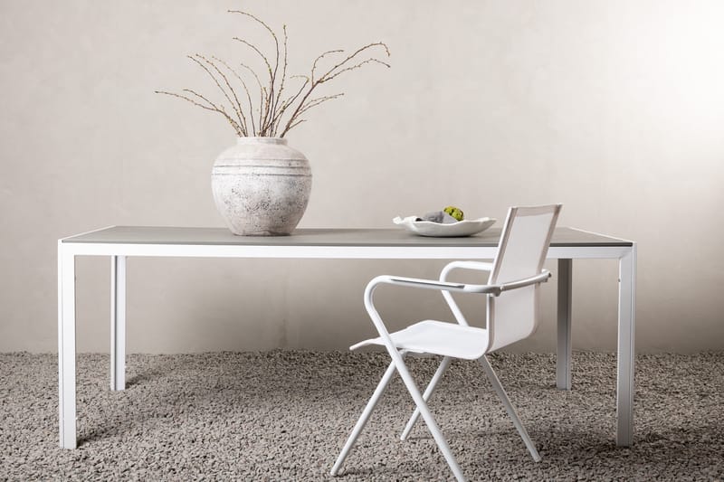 Break Spisebord 205 cm - Beige - Havemøbler - Havebord - Spisebord & havebord